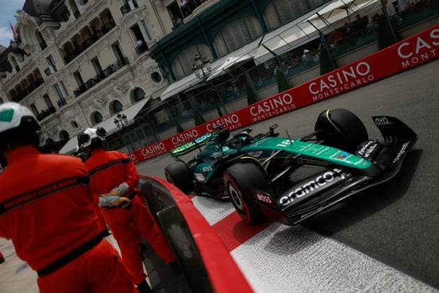 18 Lance Stroll CAN, Aston Martin Aramco F1 Team , F1 Grand Prix of Monaco at Circuit de Monaco on May 24, 2024 in Monte Carlo, Monaco Photo by HOCH ZWEI Monte Carlo Monaco