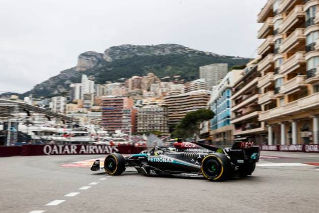 44 Lewis Hamilton GBR, Mercedes AMG Petronas F1 Team , F1 Grand Prix of Monaco at Circuit de Monaco on May 24, 2024 in Monte Carlo, Monaco Photo by HOCH ZWEI Monte Carlo Monaco
