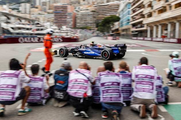 2 Logan Sargeant USA, Williams Racing , F1 Grand Prix of Monaco at Circuit de Monaco on May 24, 2024 in Monte Carlo, Monaco Photo by HOCH ZWEI Monte Carlo Monaco