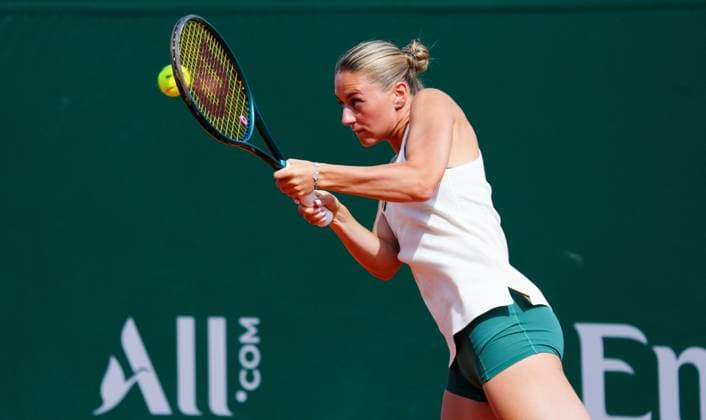 Marta Kostyuk practices French Open Tennis, Friday Practice and Qualifying, Tennis, Roland Garros, Paris, France - 24 May 2024  Copyright: xJavierxGarcia Shutterstockx 14496645di