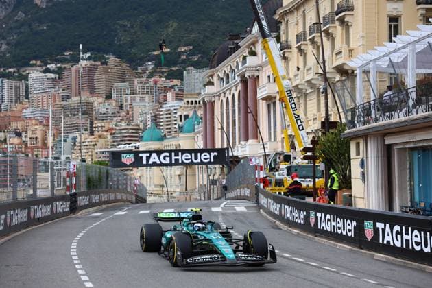 Fernando Alonso of Spain and Aston Martin F1 in action, Practice, F1 Grand Prix of Monaco, Monaco on May 24, 2024 in Monte Carlo, Monaco Photo by Diogo Cardoso DeFodi Images Fernando Alonso of Spain and Aston Martin F1 in action, Practice, F1 Grand Prix of Monaco, Monaco on May 24, 2024 in Monte Carlo, Monaco Photo by Diogo Cardoso DeFodi Images Defodi 645 f1mon20240524 1462 Defodi-645