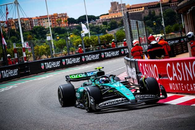 14 Fernando Alonso, (ESP) Aramco Aston Martin Mercedes during the Monaco GP, 23-26 May 2024 Montecarlo, Formula 1 World Championship, WM, Weltmeisterschaft 2024.  Copyright: xFedericoxBasile IPAxSportx xipa-x xx IPA_46494916 IPA_Agency_IPA46494916