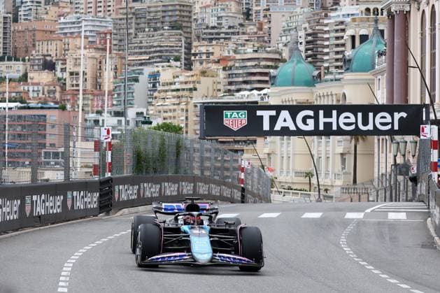 F1 Gran Prix of Monaco Esteban Ocon of Alpine F1 on track during practice ahead of the F1 Grand Prix of Monaco at Circuit de Monaco on May 24, 2024 in Monte-Carlo, Monaco. Monaco Monte-Carlo Monaco Copyright: xMarcoxCanonierox