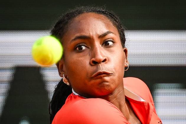 May 24, 2024, Paris, France, France: COCO GAUFF of United States during a training session of Roland-Garros 2024, French Open 2024, Grand Slam tennis tournament at Roland-Garros Stadium on May 24, 2024 in Paris, France. Paris France - ZUMAm308 20240524_zsp_m308_004 Copyright: xMatthieuxMirvillex