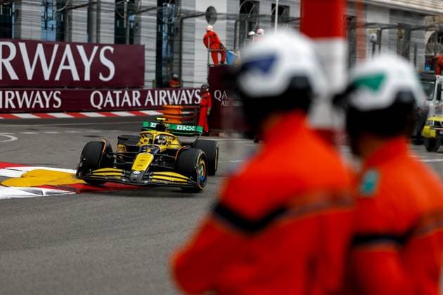 4 Lando Norris GBR, McLaren Formula 1 Team , F1 Grand Prix of Monaco at Circuit de Monaco on May 24, 2024 in Monte Carlo, Monaco Photo by HOCH ZWEI Monte Carlo Monaco