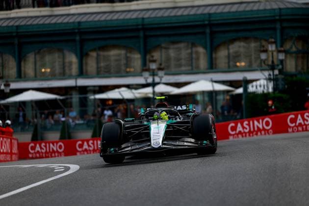 44 Lewis Hamilton GBR, Mercedes AMG Petronas F1 Team , F1 Grand Prix of Monaco at Circuit de Monaco on May 24, 2024 in Monte Carlo, Monaco Photo by HOCH ZWEI Monte Carlo Monaco