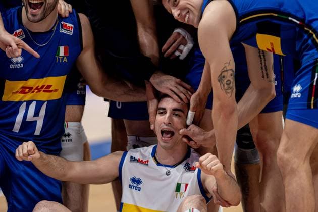 Volleyball, Nations League, Italien - Iran Liga das Nações Irã X Itália RIO DE JANEIRO, RJ - 24.05.2024: LIGA DAS NAÇÕES IRÃ X ITÁLIA - Iran (Photo: Pedro Teixeira Fotoarena) x2543555x  PedroxTeixeira