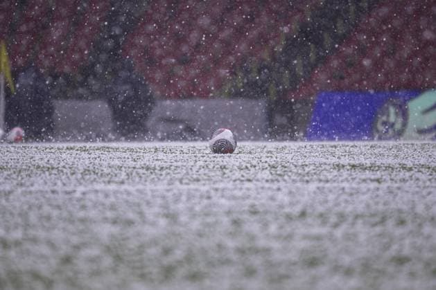 RECORD DATE NOT STATED Liga MX Femenil Clausura 2024 America vs Monterrey - Final Ida Detail of Ball Nike Hail (Granizo) during the final first leg match between America and Monterrey as part of the Torneo Clausura 2024 Liga MX Femenil at Azteca Stadium, on May 23, 2024 in Mexico City, Mexico. CIUDAD DE MEXICO CDMX MEXICO  Copyright: xMiguelxPontonx 20240524202821_LMXF_C24_FI_AM_MTY_BALL14
