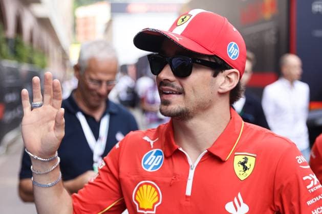 F1 Grand Prix Of Monaco 2024 Practice 3 Charles Leclerc of Ferrari before third practice ahead of the Formula 1 Grand Prix of Monaco at Circuit de Monaco in Monaco on May 25, 2024. Monaco Monaco  Copyright: xJakubxPorzyckix originalFilename:porzycki-f1grandp240525_np0Ig.jpg