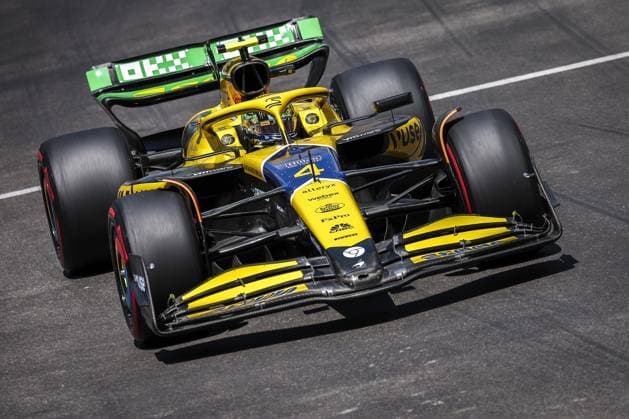 04 NORRIS Lando (gbr), McLaren F1 Team MCL38, action during the Formula 1 Grand Prix de Monaco 2024, 8th round of the 2024 Formula One World Championship, WM, Weltmeisterschaft from May 23 to 26, 2024 on the Circuit de Monaco, in Monaco - F1 - MONACO GRAND PRIX 2024 DPPI Panoramic  240525_R08_MONACO_DP_EA016320