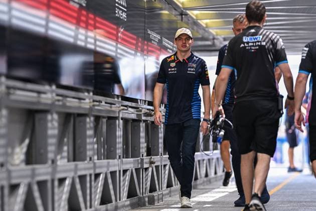 May 25, 2024, Montecarlo, Mezzolombardo, Monaco: Dutch driver MAX VERSTAPPEN (Red Bull Racing) is seen in the Paddock of the 2024 FIA Formula 1 Monaco Grand Prix at Monaco Circuit in Monaco. Montecarlo Monaco - ZUMAf150 20240525_zsp_f150_017 Copyright: xDaisyxFacinellix