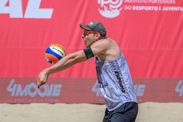 Beach Pro Tour Elite 16 Espinho, Portugal, 25 05 2024 Nils Ehlers GER Beach Pro Tour Elite 16 Espinho, Espinho on 25 05 2024 Copyright: xBEAUTIFULxSPORTS PeterxWeberx