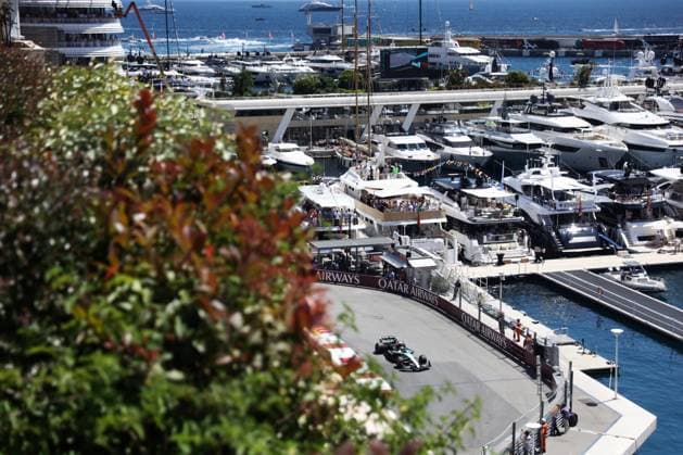 F1 Grand Prix Of Monaco 2024 Practice 3 George Russell of Mercedes during third practice ahead of the Formula 1 Grand Prix of Monaco at Circuit de Monaco in Monaco on May 25, 2024. Monaco Monaco  Copyright: xJakubxPorzyckix originalFilename:porzycki-f1grandp240525_npC9r.jpg