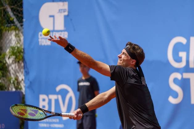 Schwaben Open ATP Challenger 2024 Augsburg, 25 05 2024 Timofey Skatov KAZ, Kazakhstan in the singles final of the Schwaben Open 2024 Schwaben Open 2024, ATP Challenger Tour, venue of the TC Augsburg on 25 05 2024, Augsburg Copyright: xBEAUTIFULxSPORTSx Pajonkx