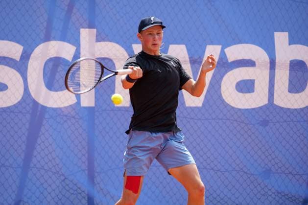Schwaben Open ATP Challenger 2024 Augsburg, 25 05 2024 Elmer Moller DEN, Denmark in the singles final of the Schwaben Open 2024 Schwaben Open 2024, ATP Challenger Tour, venue of the TC Augsburg on 25 05 2024, Augsburg Copyright: xBEAUTIFULxSPORTSx Pajonkx