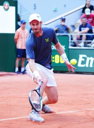 Andy Murray practices on Philippe Chatrier Court French Open Tennis, Saturday Practice and Qualifying, Tennis, Roland Garros, Paris, France - 25 May 2024  Copyright: xJavierxGarcia Shutterstockx 14496646bw