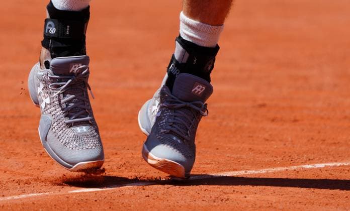Andy Murray practices on Philippe Chatrier Court French Open Tennis, Saturday Practice and Qualifying, Tennis, Roland Garros, Paris, France - 25 May 2024  Copyright: xJavierxGarcia Shutterstockx 14496646cs