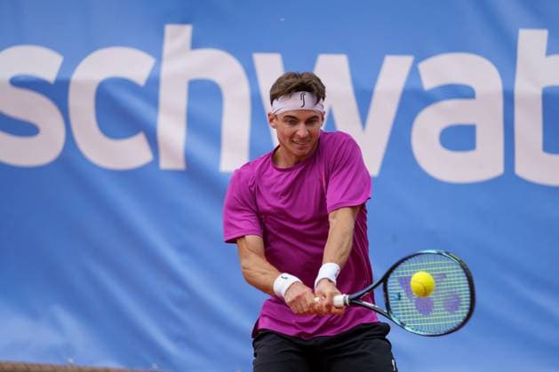 Schwaben Open ATP Challenger 2024 Augsburg, 25 05 2024 Timofey Skatov KAZ, Kazakhstan in the singles final of the Schwaben Open 2024 Schwaben Open 2024, ATP Challenger Tour, venue of the TC Augsburg on 25 05 2024, Augsburg Copyright: xBEAUTIFULxSPORTSx Pajonkx