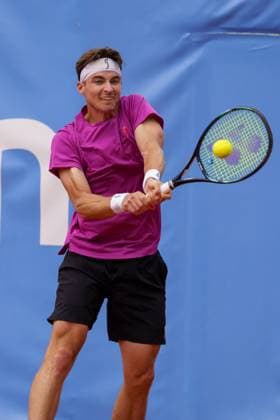 Schwaben Open ATP Challenger 2024 Augsburg, 25 05 2024 Timofey Skatov KAZ, Kazakhstan in the singles final of the Schwaben Open 2024 Schwaben Open 2024, ATP Challenger Tour, venue of the TC Augsburg on 25 05 2024, Augsburg Copyright: xBEAUTIFULxSPORTSx Pajonkx