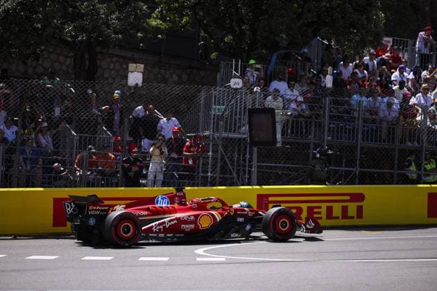 16 LECLERC Charles (mco), Scuderia Ferrari SF-24, action during the Formula 1 Grand Prix de Monaco 2024, 8th round of the 2024 Formula One World Championship, WM, Weltmeisterschaft from May 23 to 26, 2024 on the Circuit de Monaco, in Monaco - F1 - MONACO GRAND PRIX 2024 DPPI Panoramic  240525_R08_MONACO_DP_EA023113