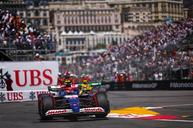 22 TSUNODA Yuki (jap), Visa Cash App RB F1 Team VCARB 01, action during the Formula 1 Grand Prix de Monaco 2024, 8th round of the 2024 Formula One World Championship, WM, Weltmeisterschaft from May 23 to 26, 2024 on the Circuit de Monaco, in Monaco - F1 - MONACO GRAND PRIX 2024 DPPI Panoramic  240525_R08_MONACO_DP_EA023817