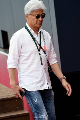 25 05 2024, xrarjax, Motorsport FIA Formula 1, Grand Prix of Monaco 2024 emspor, v l FIA Nobuaki Tsunoda the father of Yuki Tsunoda Racing Bulls starting number 22 Monte Carlo