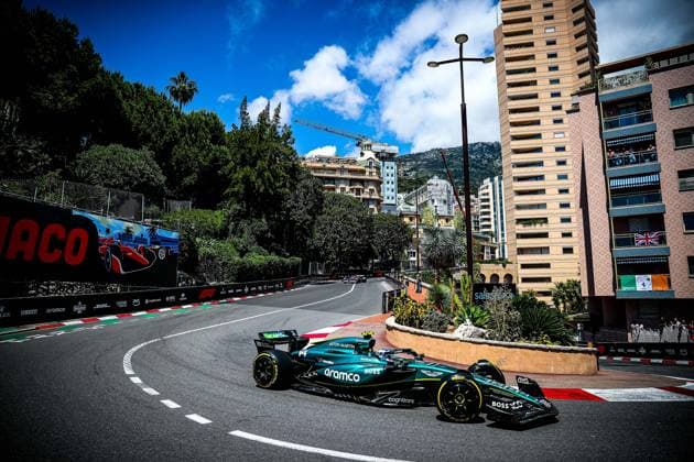 18 Lance Stroll, (CND) Aramco Aston Martin Mercedes during the Monaco GP, 23-26 May 2024 Montecarlo, Formula 1 World Championship, WM, Weltmeisterschaft 2024.  Copyright: xFedericoxBasile IPAxSportx xipa-x xx IPA_46522618 IPA_Agency_IPA46522618