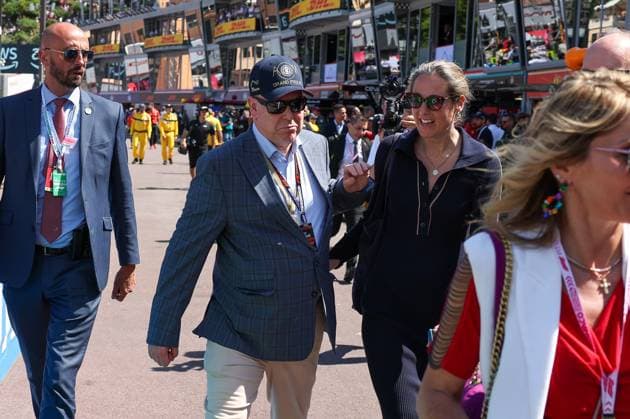 Prince of Monaco Albert II, Qualifying, Monaco Grand Prix, Motorsport, Men, Formula 1, 25 05 2024 Monte Carlo Monaco MCO Copyright: xkolbert-press ChristianxKolbertx