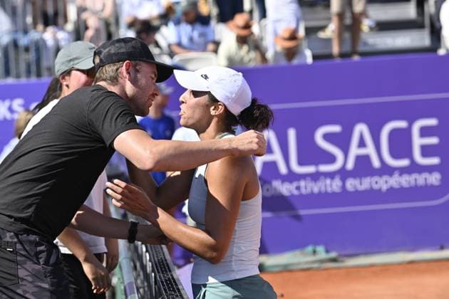 Tennis - Internationaux de Strasbourg Finale simple dames Madison Key - Usa TENNIS - Internationaux de Strasbourg - 25 05 2024 ChrysleneCaillaud Panoramic 