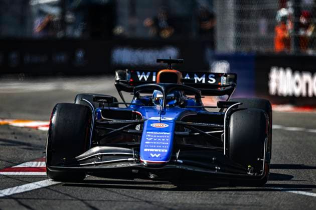 23 ALBON Alexander (tha), Williams Racing FW45, action during the Formula 1 Grand Prix de Monaco 2024, 8th round of the 2024 Formula One World Championship, WM, Weltmeisterschaft from May 23 to 26, 2024 on the Circuit de Monaco, in Monaco - F1 - MONACO GRAND PRIX 2024 DPPI Panoramic  230326_R08_MONACO_DP__V2A8915
