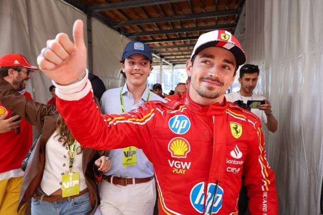 Formula 1, GP Monaco in Monte Carlo, Charles Leclerc drives to pole position