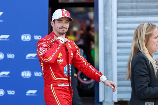 Winner of Qualifying, Pole Position, Charles Leclerc Scuderia Ferrari HP , Qualifying, Monaco Grand Prix, Motorsport, Men, Formula 1, 25 05 2024 Monte Carlo Monaco MCO Copyright: xkolbert-press ChristianxKolbertx