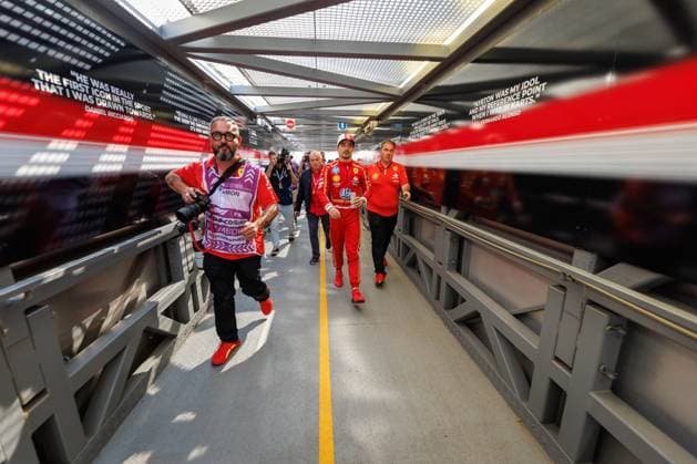 Charles Leclerc Scuderia Ferrari HP, 16 after pole position, Monaco Grand Prix, Motorsport, Formula 1, 2023 season, 25 05 2024 Monaco Grand Prix, Motorsport, Formula 1, 2023 season, 25 05 2024 Monte Carlo Copyright: xEibner-Pressefoto AlexanderxNeisx EP_ANS
