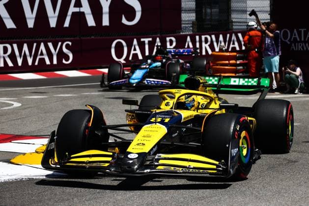 May 25, 2024, Monte Carlo, Monaco: Oscar Piastri of McLaren drives on the track during Practice 3 ahead of the F1 Grand Prix of Monaco at Circuit de Monaco on May 25, 2024 in Monte-Carlo, Monaco. Monte Carlo Monaco - ZUMAz156 20240525_zip_z156_029 Copyright: xBeataxZawrzelx