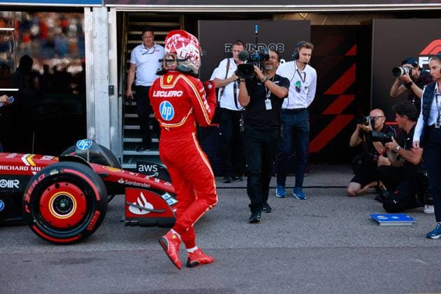 16 Charles Leclerc MCO, Scuderia Ferrari HP , F1 Grand Prix of Monaco at Circuit de Monaco on May 25, 2024 in Monte Carlo, Monaco Photo by HOCH ZWEI Monte Carlo Monaco