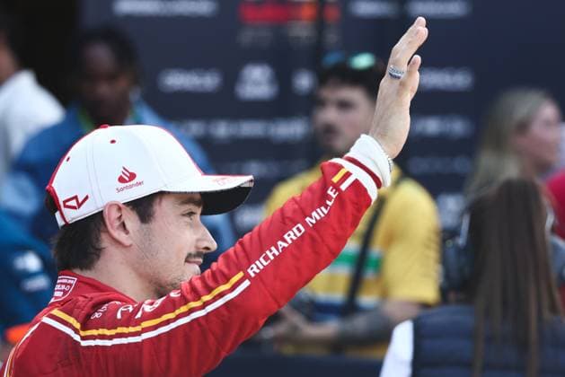 F1 Grand Prix Of Monaco 2024 Qualifying Charles Leclerc of Ferrari after qualifying ahead of the Formula 1 Grand Prix of Monaco at Circuit de Monaco in Monaco on May 25, 2024. Monaco Monaco  Copyright: xJakubxPorzyckix originalFilename:porzycki-f1grandp240525_npKy6.jpg