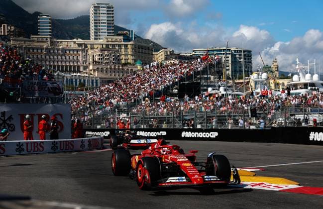 16 Charles Leclerc MCO, Scuderia Ferrari HP , F1 Grand Prix of Monaco at Circuit de Monaco on May 25, 2024 in Monte Carlo, Monaco Photo by HOCH ZWEI Monte Carlo Monaco
