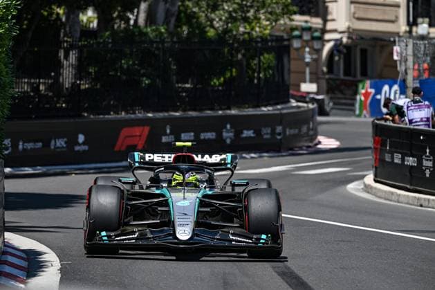 ,They Face Third Practice Session During Fia Formula One World Championship, WM, Weltmeisterschaft F1 Monaco 2024, 25 May , In Monte-Carlo , Monaco  Copyright: xLucaxBarsali IPAxSportx xipa-agex xx IPA_46527846 IPA_Agency_IPA46527846