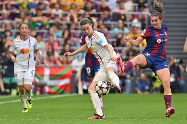 FC Barcelone vs Lyon PHOTOPQR LE PROGRES Frédéric CHAMBERT - Bilbao 25 05 2024 - FC Barcelone vs Lyon - Finale Women s Champions League - 25 05 2024 - Egurrola Damaris (lyon) Bilbao France  Copyright: xPHOTOPQR LExPROGRES MAXPPPxFrédéricxCHAMBERTx 20240525LPL8915 20240525LPL8915