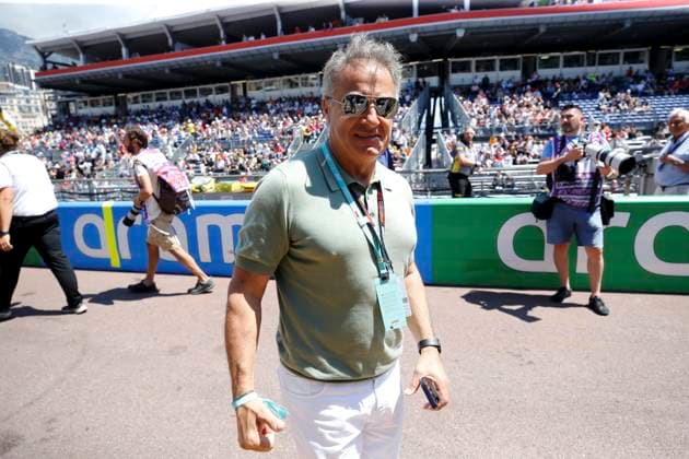 People stands grand prix PHOTOPQR NICE MATIN Dylan Meiffret ; Monaco ; 25 05 2024 ; People dans les stands avant les qualifications de Formule 1 du 81e Grand Prix de Monaco. ICi : Jean Alesi Monaco GP May 2024 Monaco France  Copyright: xPHOTOPQR NICExMATIN MAXPPPxDylanxMeiffretx 20240525NIM8881 20240525NIM8881