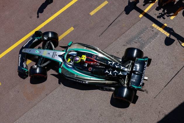 44 Lewis Hamilton GBR, Mercedes AMG Petronas F1 Team , F1 Grand Prix of Monaco at Circuit de Monaco on May 25, 2024 in Monte Carlo, Monaco Photo by HOCH ZWEI Monte Carlo Monaco