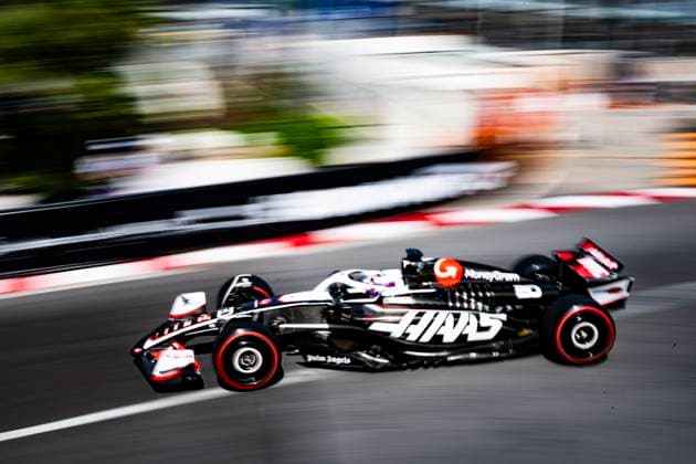 May 25, 2024, Monte-Carlo, Monaco: NICO HULKENBERG (GER) of Haas F1 Team 27 on Qualifying Day of the Formula 1 2024 Monaco Grand Prix. Charles Leclerc qualified on Pole position while Max Verstappen dropped to 6th place. KEVIN MAGNUSSEN (DEN) of Haas F1 Team 20 on Qualifying Day of the Formula 1 2024 Monaco Grand Prix. Charles Leclerc qualified on Pole position while Max Verstappen dropped to 6th place. Monte-Carlo Monaco - ZUMAb177 20240525_aap_b177_034 Copyright: xTaidghxBarronx