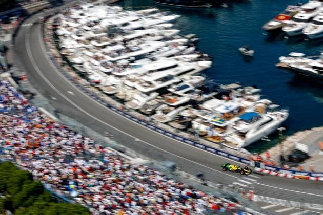 4 Lando Norris GBR, McLaren Formula 1 Team , F1 Grand Prix of Monaco at Circuit de Monaco on May 25, 2024 in Monte Carlo, Monaco Photo by HOCH ZWEI Monte Carlo Monaco