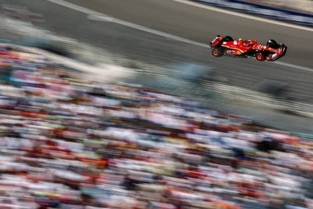 55 Carlos Sainz ESP, Scuderia Ferrari HP , F1 Grand Prix of Monaco at Circuit de Monaco on May 25, 2024 in Monte Carlo, Monaco Photo by HOCH ZWEI Monte Carlo Monaco