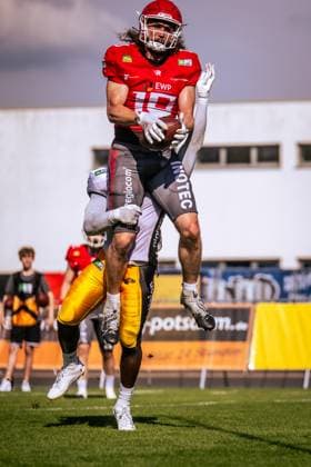 GFL German Football League Potsdam Royals Berlin Adler GFL German Football League Potsdam Royals Berlin Adler Copyright: xBEAUTIFULxSPORTS NicolxMarschallx