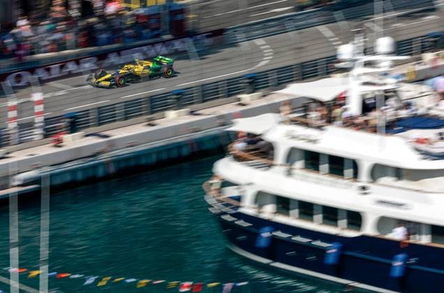 4 Lando Norris GBR, McLaren Formula 1 Team , F1 Grand Prix of Monaco at Circuit de Monaco on May 25, 2024 in Monte Carlo, Monaco Photo by HOCH ZWEI Monte Carlo Monaco