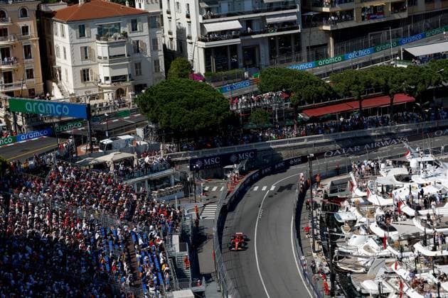 55 Carlos Sainz ESP, Scuderia Ferrari HP , F1 Grand Prix of Monaco at Circuit de Monaco on May 25, 2024 in Monte Carlo, Monaco Photo by HOCH ZWEI Monte Carlo Monaco