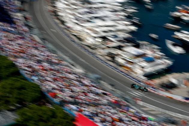 18 Lance Stroll CAN, Aston Martin Aramco F1 Team , F1 Grand Prix of Monaco at Circuit de Monaco on May 25, 2024 in Monte Carlo, Monaco Photo by HOCH ZWEI Monte Carlo Monaco