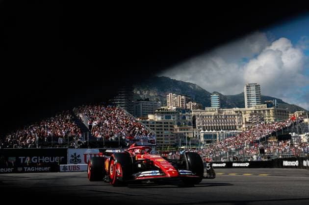 16 Charles Leclerc MCO, Scuderia Ferrari HP , F1 Grand Prix of Monaco at Circuit de Monaco on May 25, 2024 in Monte Carlo, Monaco Photo by HOCH ZWEI Monte Carlo Monaco