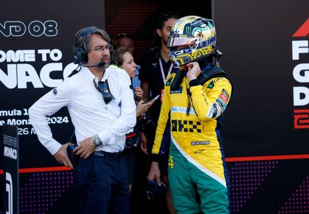 4 Lando Norris GBR, McLaren Formula 1 Team , F1 Grand Prix of Monaco at Circuit de Monaco on May 25, 2024 in Monte Carlo, Monaco Photo by HOCH ZWEI Monte Carlo Monaco